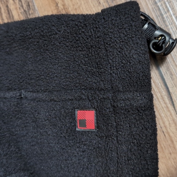 Woolrich Fleece Jacket Full Zip Size Large Blackout - Picture 3 of 8